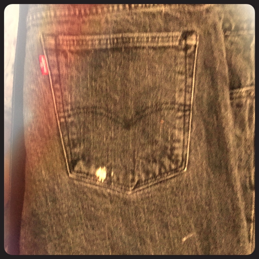 Acid wash grey levi